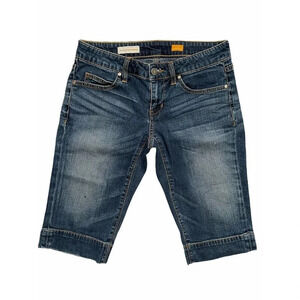 Anthropologie‎ Pilcro Low Rise Bermuda Jean Short Size 26